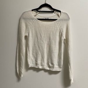 Forever 21 Knit Sweater Off White S